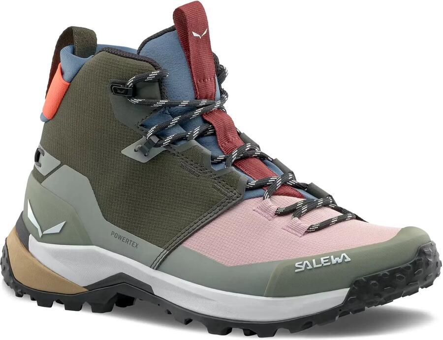 Salewa Women's Puez 2 Mid PTX Wandelschoenen grijs