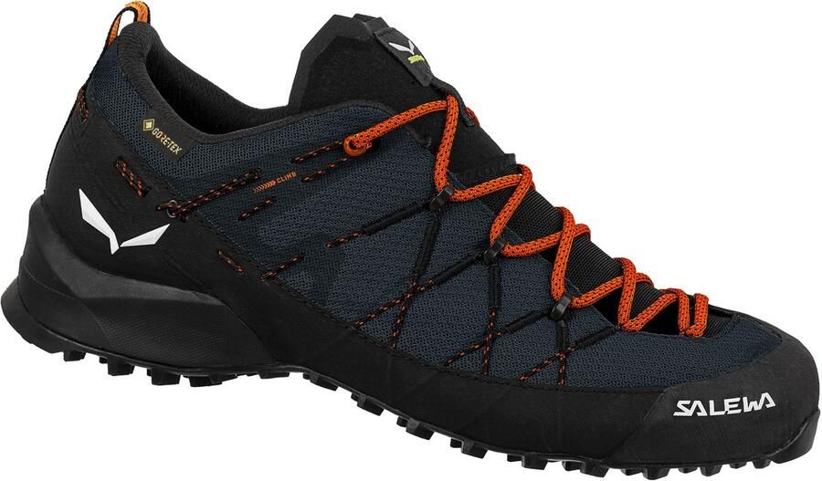Salewa Wanderschuhe Männer Schuhe Wildfire 2 Gore-Tex blazer 199428 Blau Schwarz