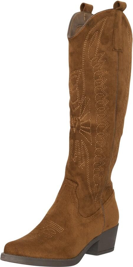 Salinyang Cowboylaarzen ombergrijs