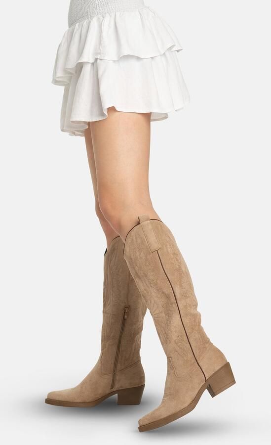 Salinyang Cowboylaarzen beige