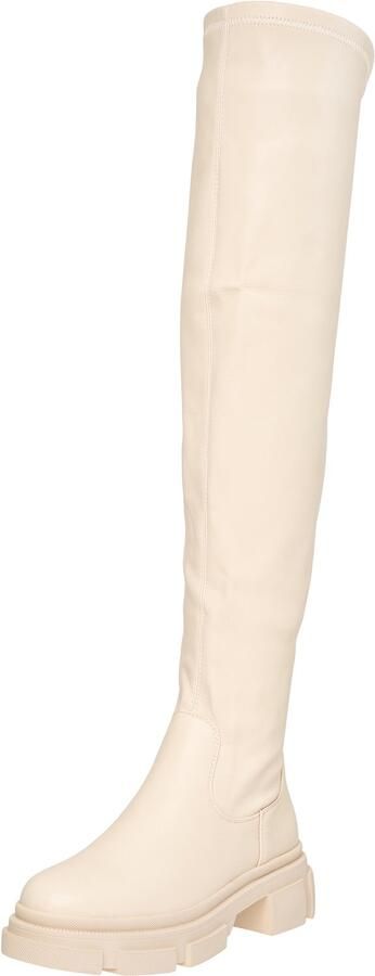 Salinyang Overknee laarzen beige