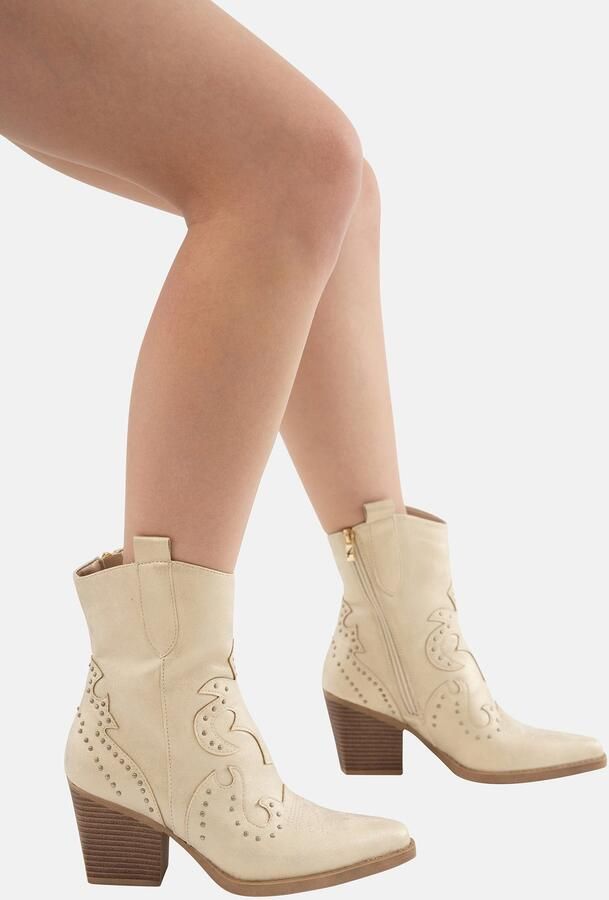 Salinyang Cowboylaarzen beige
