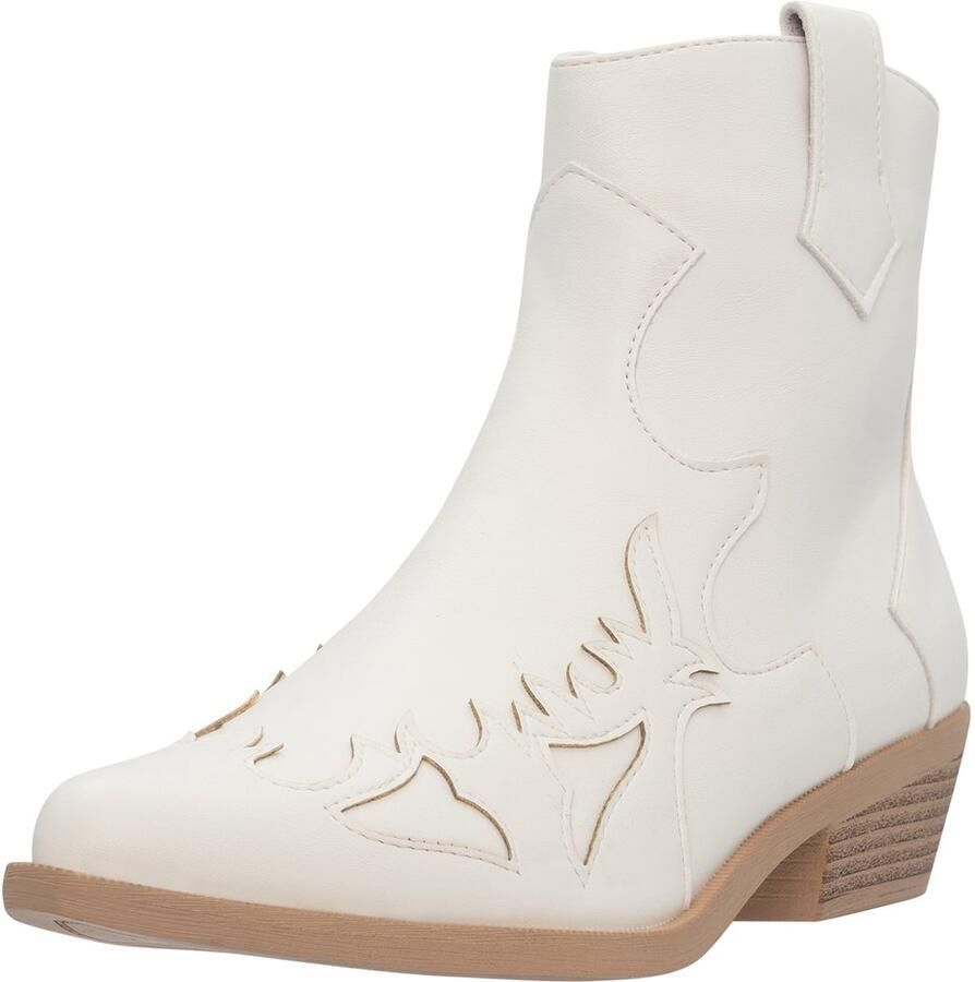Salinyang Cowboylaarzen wit