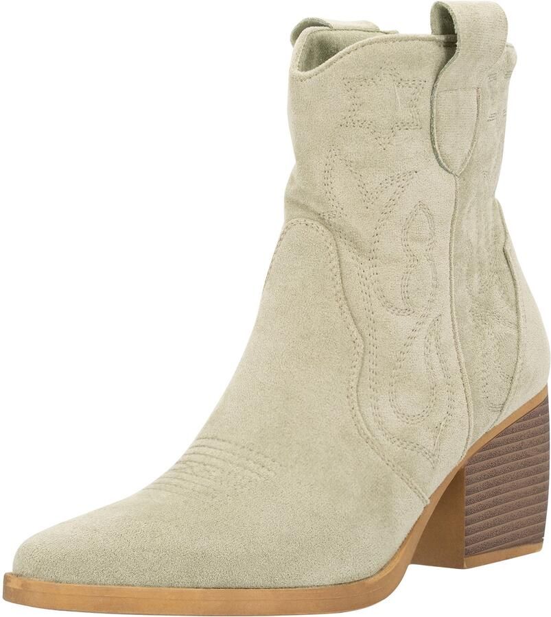 Elara Cowboylaarzen donkerbruin
