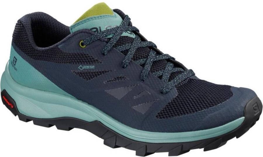 Salomon Outline Gtx Wandelschoenen Dames Trellis Navy Blazer Guacamole