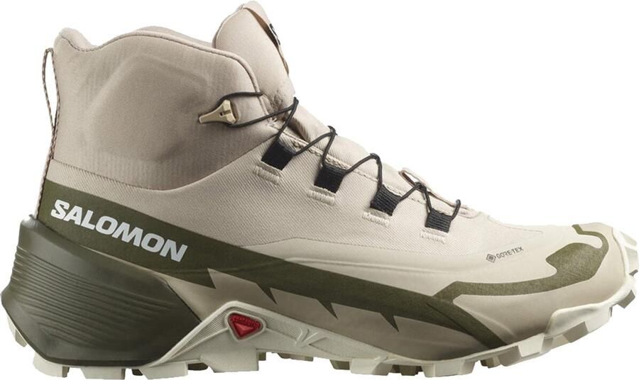 Salomon 's Cross Hike 2 Mid Gore-Tex Wandelschoenen Regular olijfgroen beige