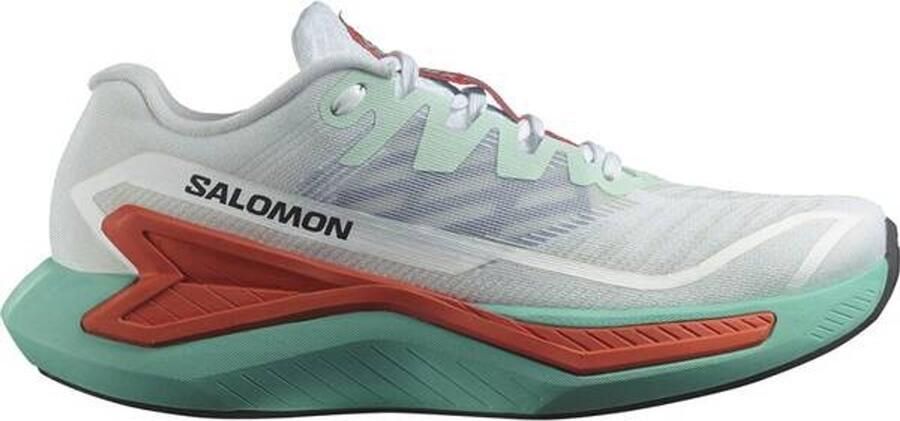 Salomon DRX BLISS 2 W Hardloopschoenen Wit Elektrisch Groen Kersento