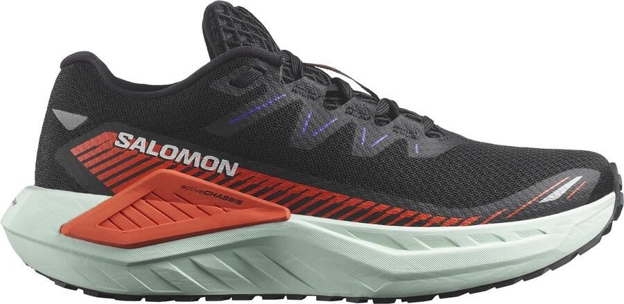 Salomon DRX Defy GRVL Hardloopschoenen Dames Zwart Kers Baai