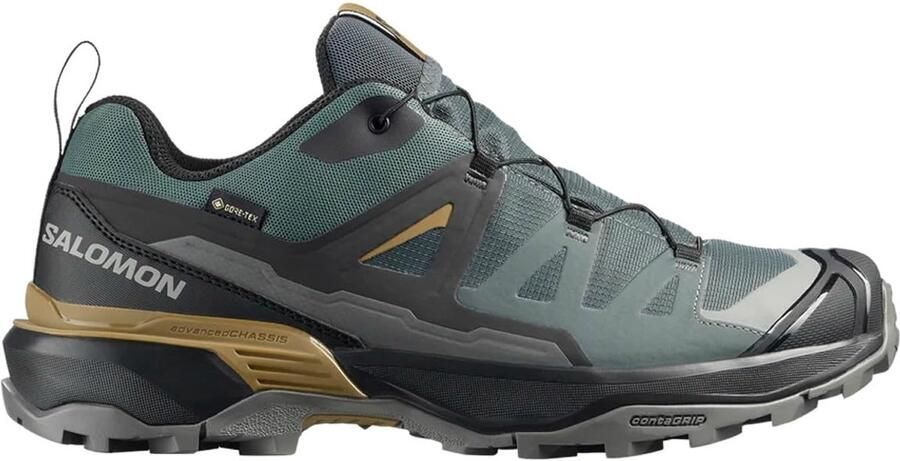 Salomon Women's Elixir Activ Mid GTX Wandelschoenen 2 3 beige grijs