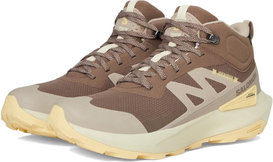 Salomon Women's Elixir Activ Mid GTX Wandelschoenen 2 3 bruin beige