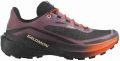 Salomon Genesis 2W Trailrunningschoenen Dames Huckleberry Zwart - Rood