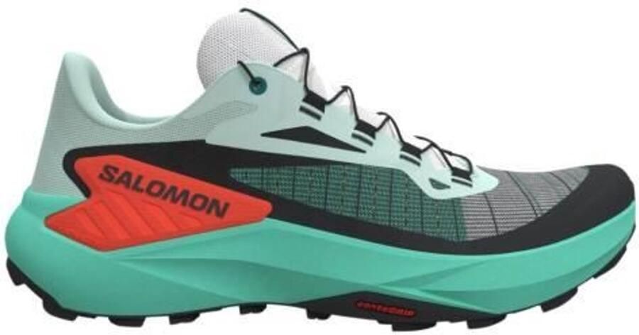 Salomon GENESIS W Trail Hardloopschoenen Bay Electric Green Chert