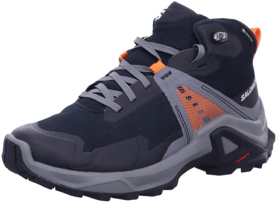 Salomon Youth X Raise Mid GTX Wandelschoenen grijs zwart