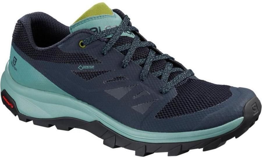 Salomon Outline Gtx Wandelschoenen Dames Trellis Navy Blazer Guacamole