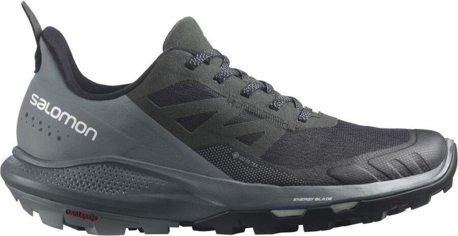 Salomon Outpulse Gore-Tex Dames Lage Wandelschoen Black Stormy Weather Vanilla Ice