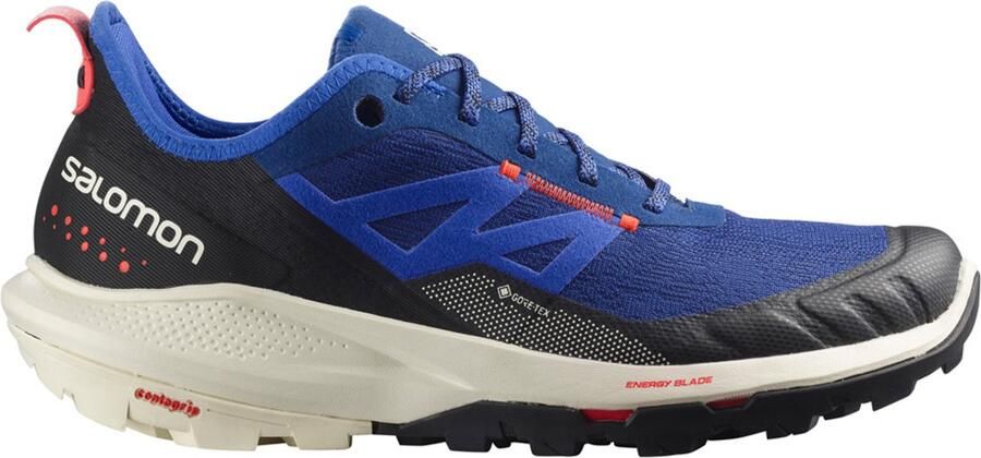 Salomon Outpulse Wandelschoenen GTX Estate Blue Vanilla Ice Poppy Red 2 3