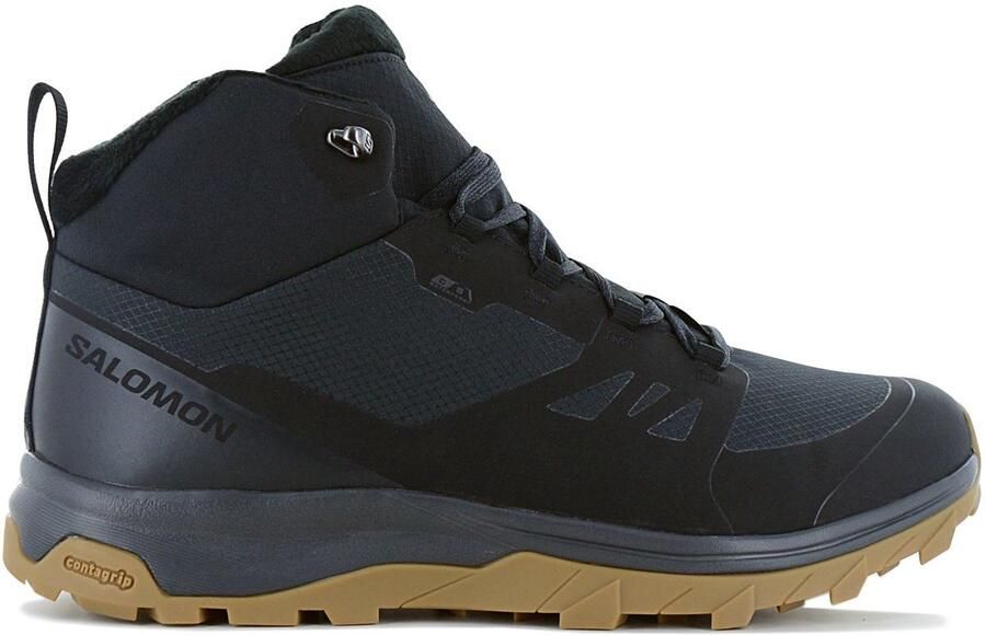 Salomon Outsnap CSWP Waterproof Heren Winter Laarzen Boots Schoenen Zwart - Foto 2