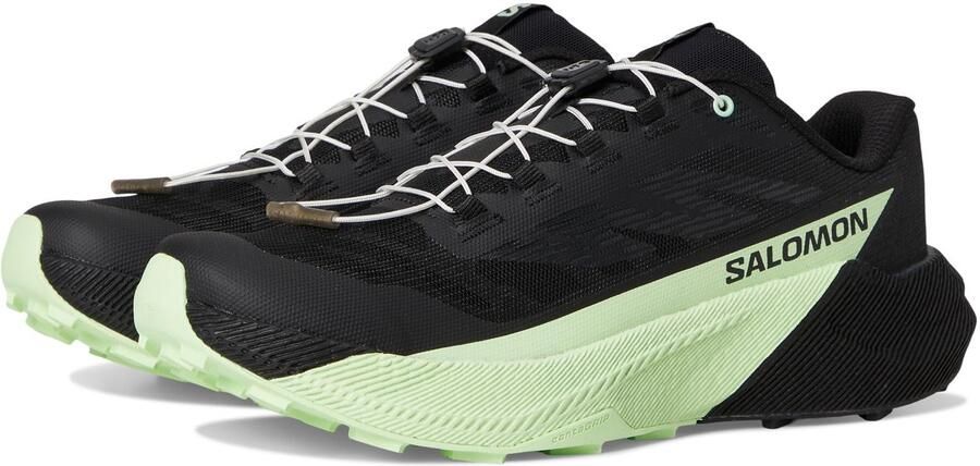 Salomon Pulsar Hardloopschoenen Heren Zwart Patina Groen