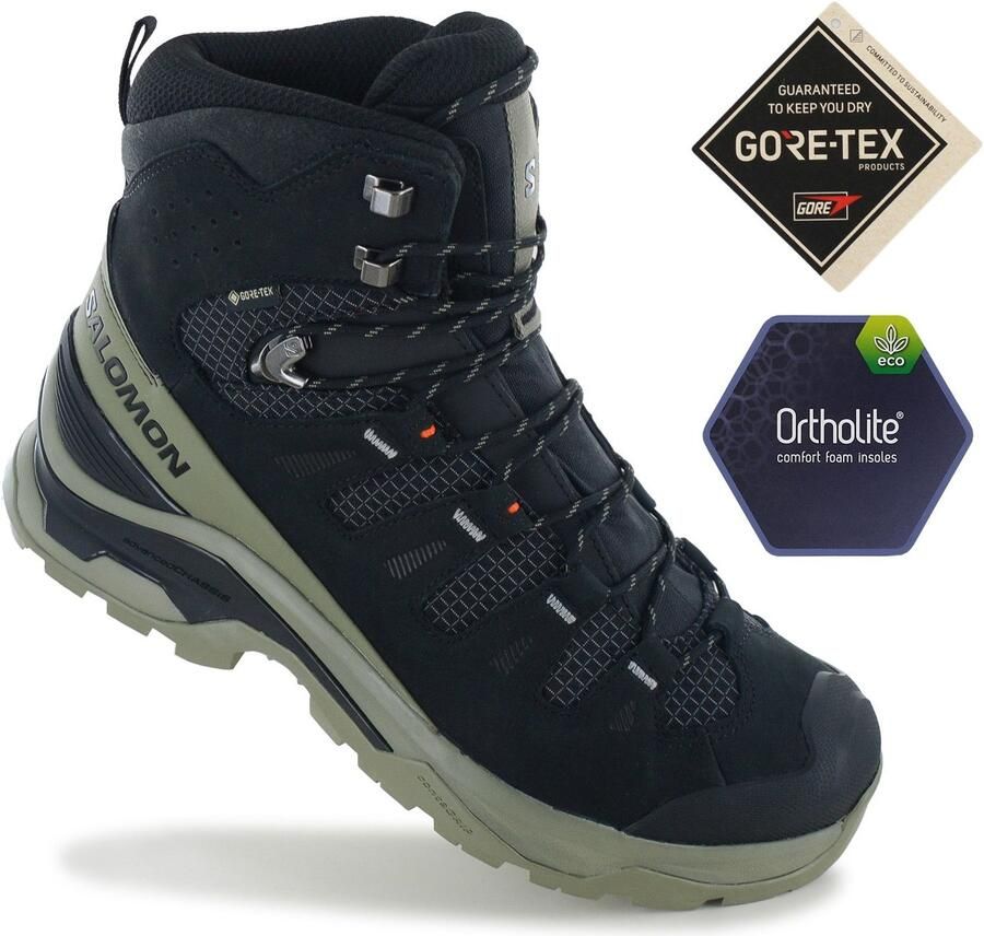 Salomon Quest 5 GTX GORE-TEX Heren Wandelschoenen Hiking Boots Zwart