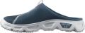 Salomon Reelax Slide 6.0 Slippers Blue Ashes White Pearl Blue - Grijs