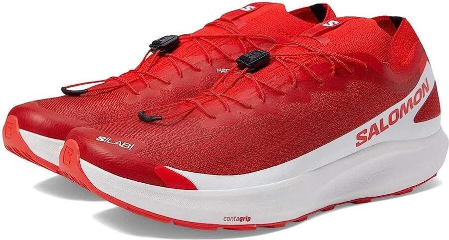 Salomon S LAB PULSAR 2 Hardloopschoen vurig rood vurig wit