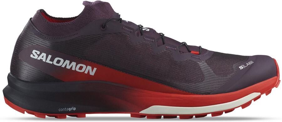 Salomon S LAB ULTRA 3 V2 Hardloopschoenen Plum fiery red white