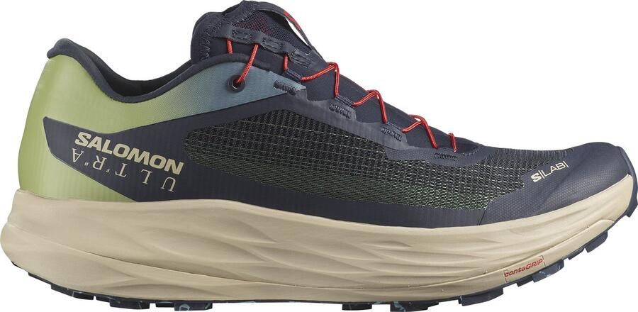 Salomon S LAB Ultra Hardloopschoen Salie Cameo Blauw Nachthemel