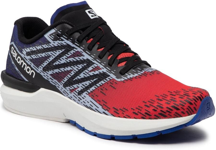 Salomon Soni Balance Hardloopschoen Klaproos Clematis zwart
