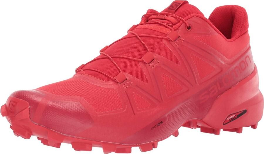 Salomon Speedcross 5 406843 Mannen Rood Hardloopschoenen 2 3 - Foto 2