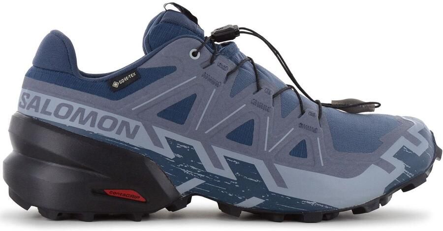 Salomon Speedcross 6 GTX GORE-TEX Heren Trail-Running Schoenen Hardloopschoenen Blauw