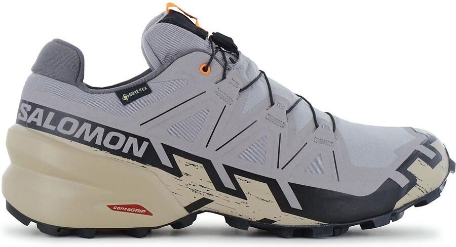 Salomon Speedcross 6 GTX GORE-TEX Heren Trail-Running Schoenen Hardloopschoenen Grijs