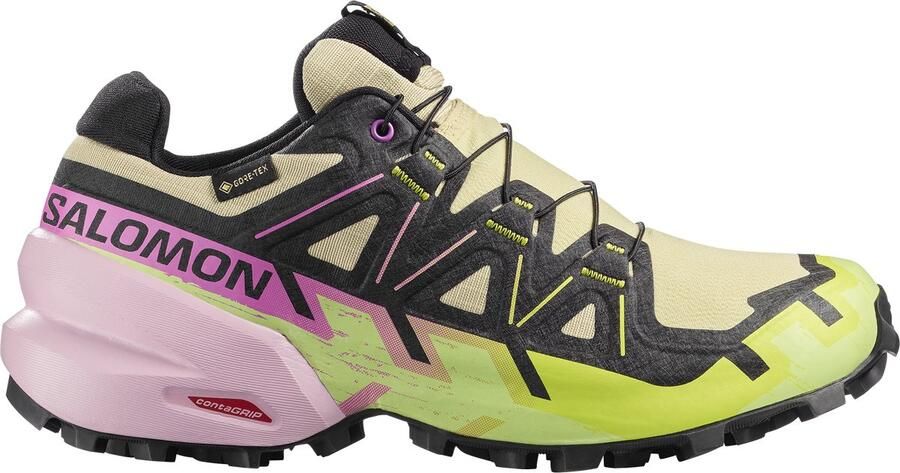 Salomon Women's Speedcross 6 Gore-Tex Trailrunningschoenen 2 3 purper