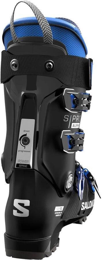 Salomon s pro alpha 120 expert line Skischoenen heren Zwart blauw