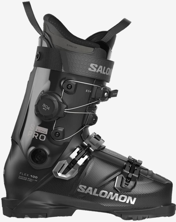 Salomon S PRO ALPHA C BOA 100 Black Dark Grey Met. Silver Met