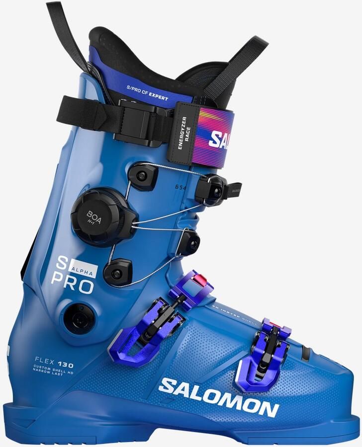 Salomon S PRO ALPHA C BOA 130 Race Blue White Equipe Red