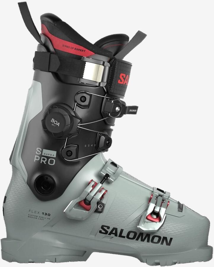 Salomon S PRO SUPRA C BOA 130 Wrought Iron Black Samba