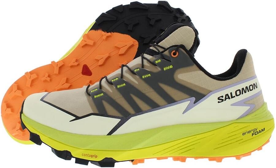 Salomon Thundercross Hardloopschoen Safari Sulphur Spring Black