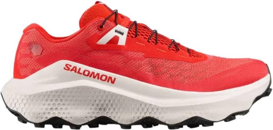 Salomon Ultra Glide 4 Hardloopschoenen Fiery Red Vanilla Ice