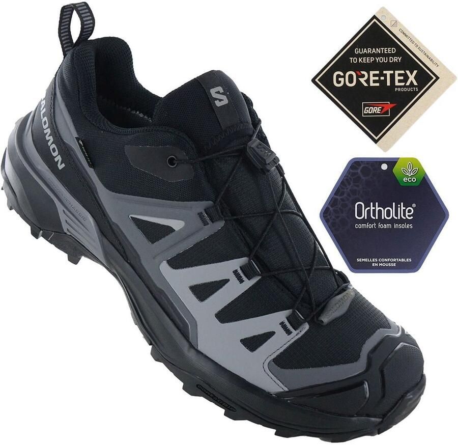Salomon X ULTRA 360 GTX GORE-TEX Heren Wandelschoenen Zwart - Foto 2