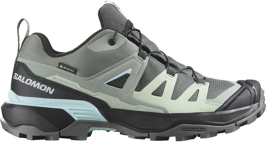 Salomon x ultra 360 gore-tex w Lage wandelschoenen dames Groen