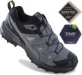 Salomon X ULTRA 360 Leather GORE-TEX Heren Wandelschoenen Trekking Schoenen Grijs - Grijs
