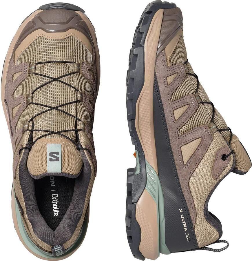 Salomon Women's X Ultra 360 Leather GORE-TEX Multisportschoenen 1 3 bruin