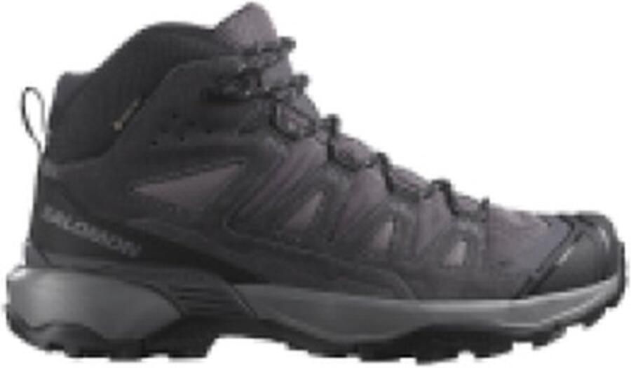 Salomon Women's X Ultra 360 Leather Mid GORE-TEX Wandelschoenen grijs zwart