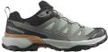 Salomon X ULTRA 360 Leather GTX GORE-TEX Heren Wandelschoenen Trekking Schoenen Grijs - Grijs