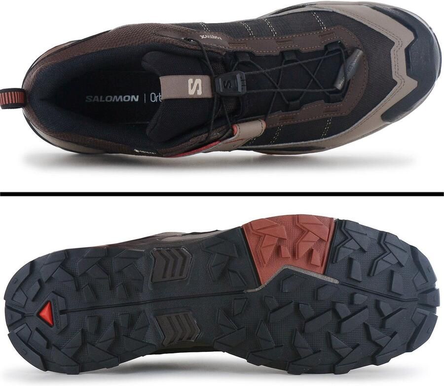 Salomon X ULTRA 5 GTX GORE-TEX Heren Wandelschoenen Trekking Schoenen Bruin - Foto 2