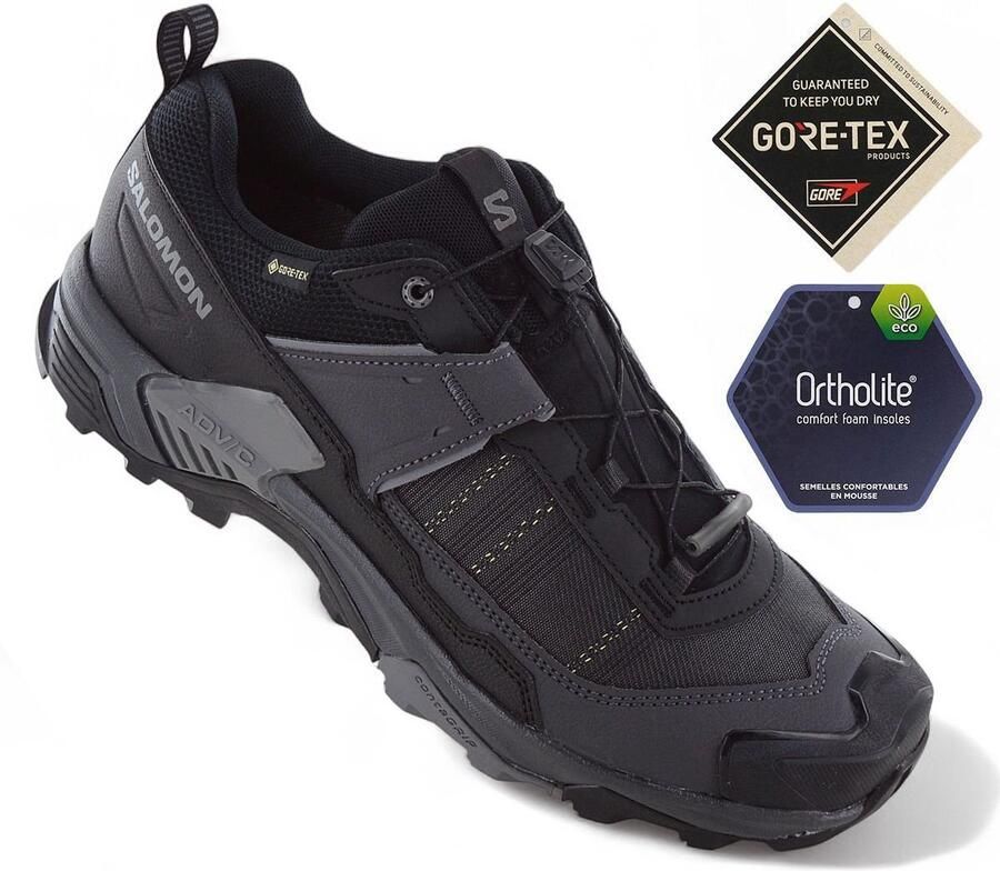 Salomon X ULTRA 5 GTX GORE-TEX Heren Wandelschoenen Trekking Schoenen Zwart - Foto 2