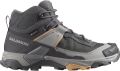 Salomon X Ultra 5 Mid GTX W Wandelschoenen Nine Iron Gull Soft Clay 37 1 3 - Grijs