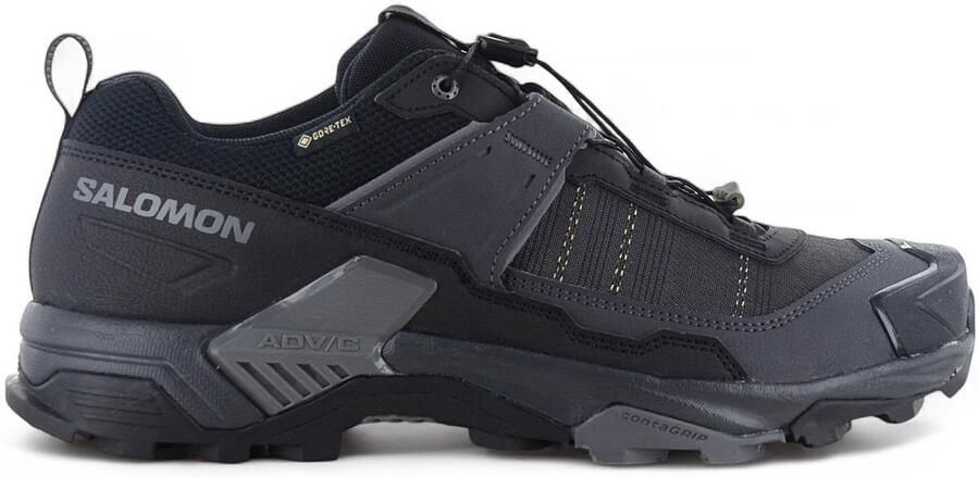 Salomon X ULTRA 5 WIDE GTX GORE-TEX Heren Wandelschoenen Trekking Schoenen Zwart