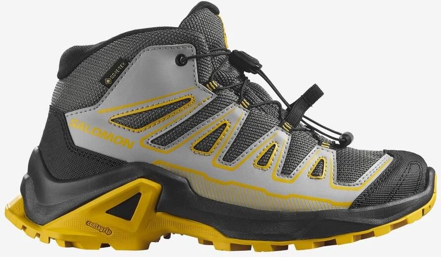 Salomon Kid's X Ultra Mid GORE-TEX Wandelschoenen grijs