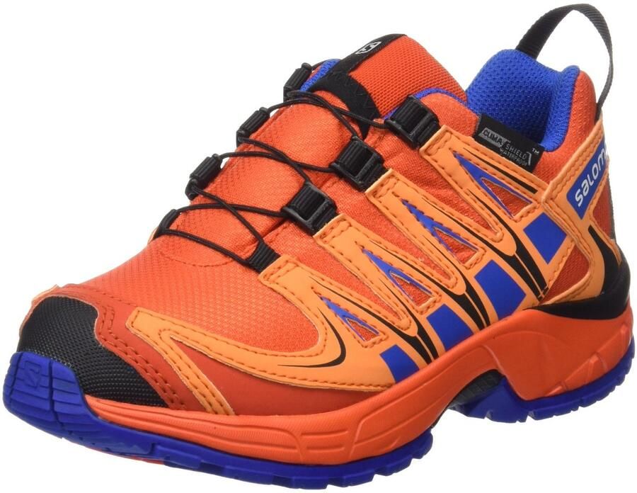 Salomon XA PRO 3D CSWP J Junior Lava Orange Blue